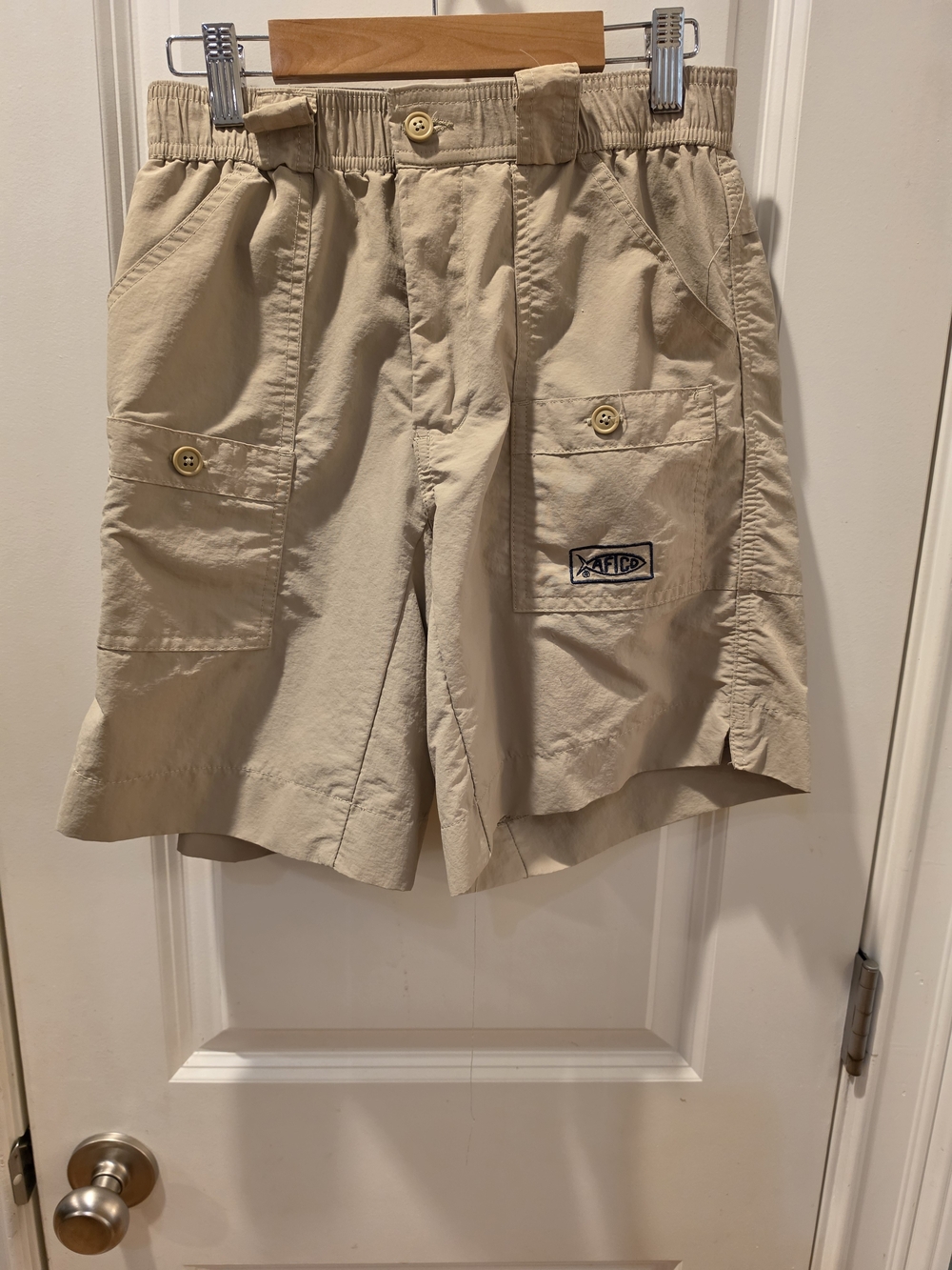 AFTCO Tan Cargo Shorts